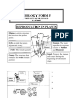 Biology Form 5: Reproduction in Plants