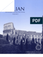 FSI - Italian Familiarization and Short Term Training - Volume 2