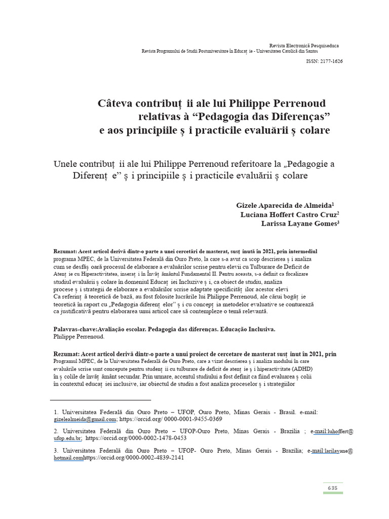 Evaluare Perrenoud PDF | PDF