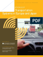 Intelligent Transportation Systems in Europe and Japan: Safety Applications of