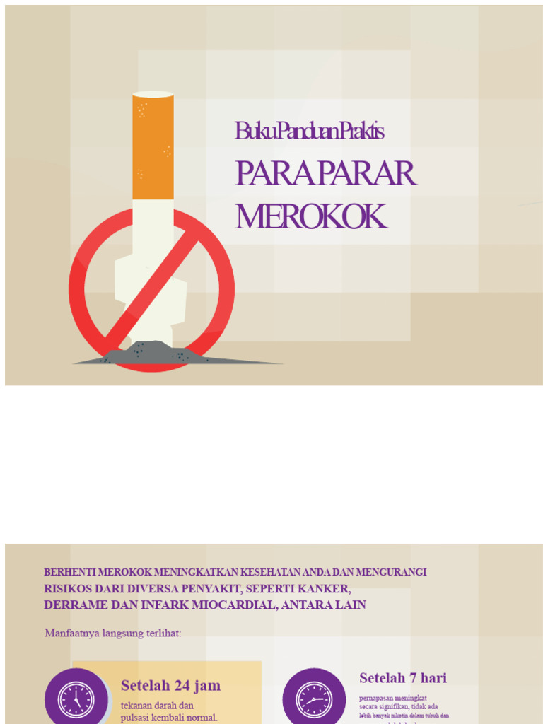 Panduan Berhenti Merokok Efektif | PDF