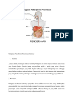 Gangguan Pada System Pencernaan