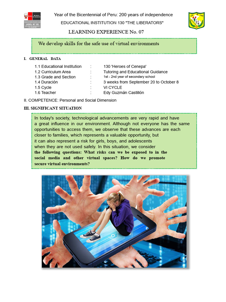 Promoting Safe ICT Use in Education | PDF | Educational Technology ...