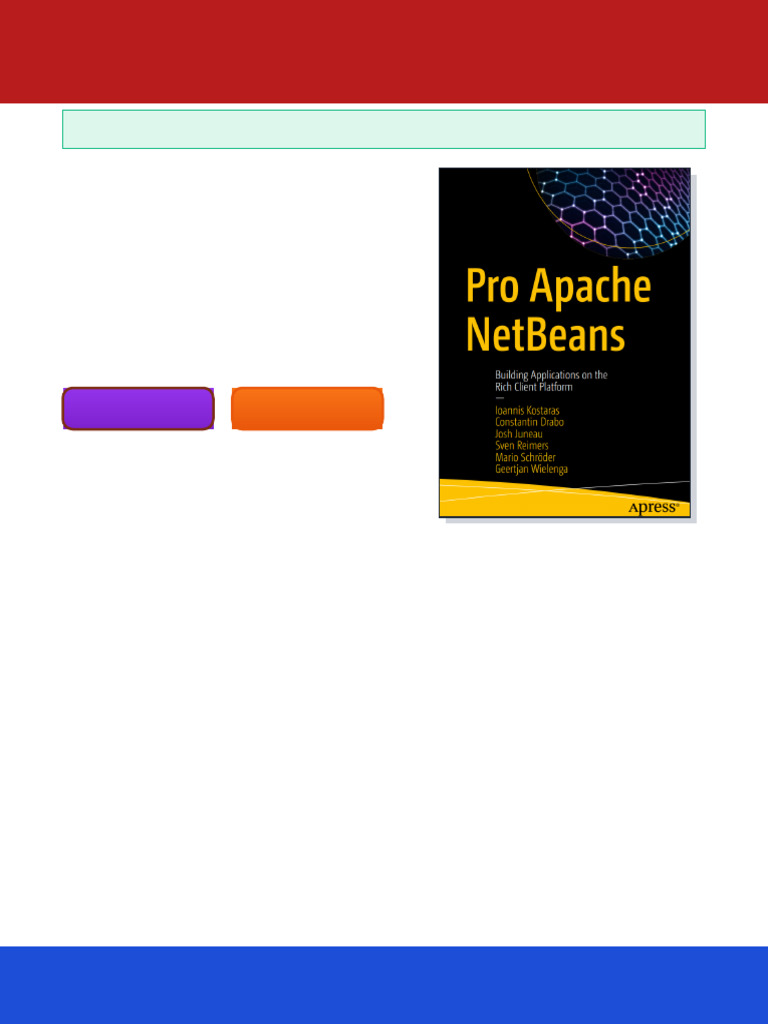 Pro Apache NetBeans: Building Applications On The Rich Client Platform ...