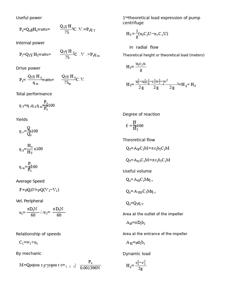 Pump Performance and Efficiency Analysis | PDF | Pump | Gases