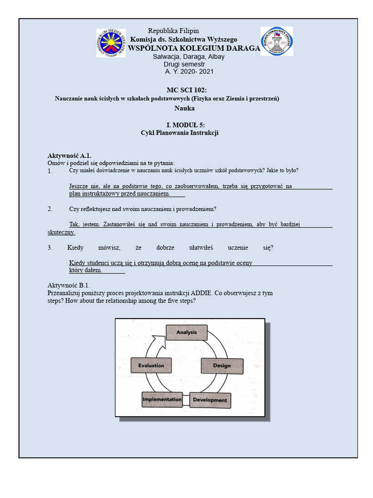 Moduł 5 MC SCI 102 | PDF