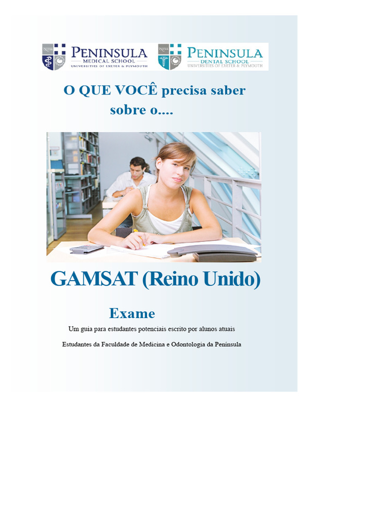 Guia Completo do Exame GAMSAT UK | PDF | Science | Tempo