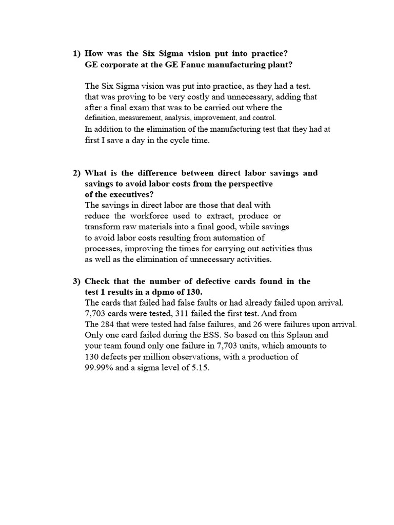 Sigma | PDF | Six Sigma