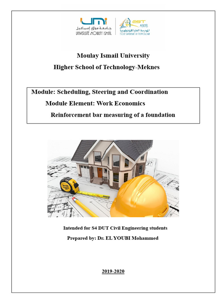 Foundation Reinforcement Measurement Guide | PDF | Water | Concrete
