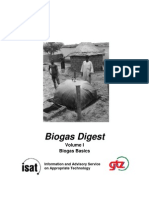 Biogas Digest Volume 1 Biogas Basics