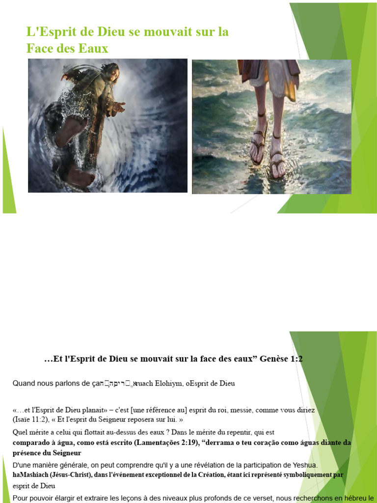 L'Esprit de Dieu : Significations et Interprétations | PDF | Saint ...