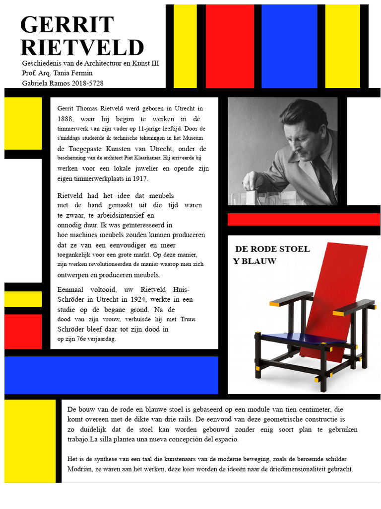 Gerrit Rietveld PDF | PDF