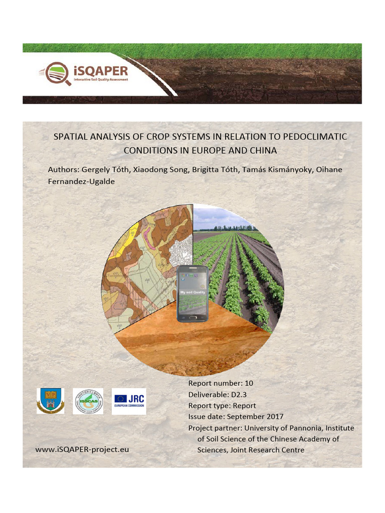 Crop Systems and Pedoclimatic Analysis | PDF | Agriculture | Soil