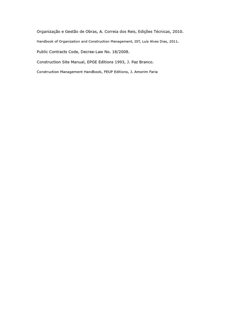 Construction Management Resources Guide | PDF