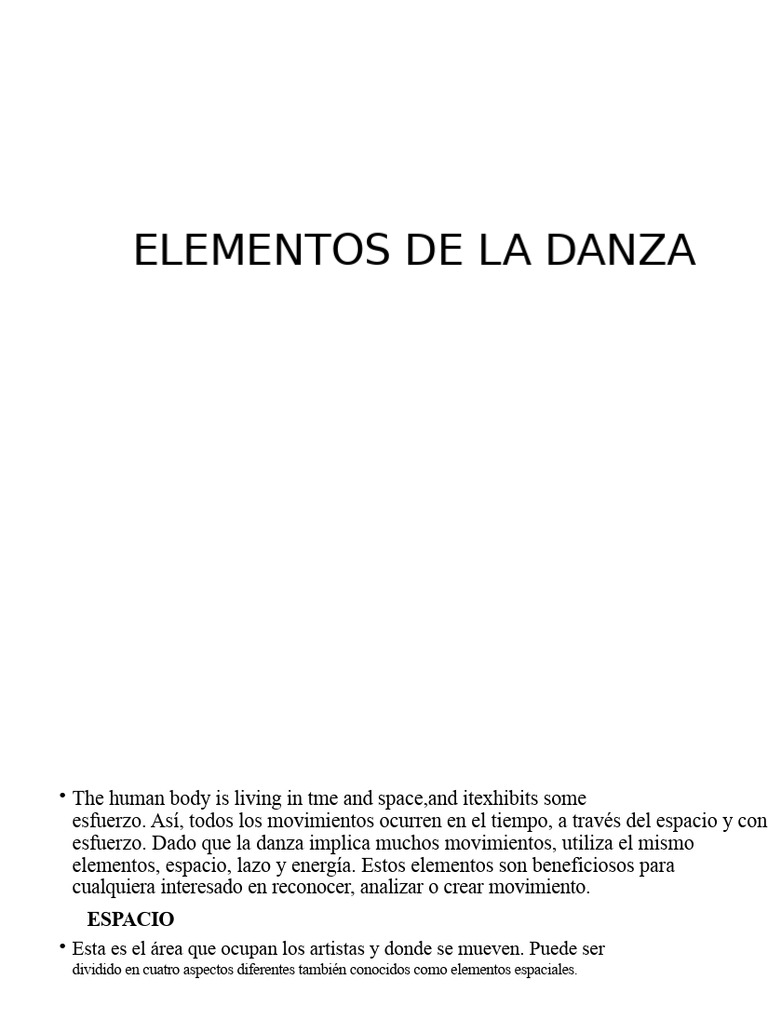 Elementos y Tipos de Danza Social | PDF | Bailes | Baile de salón