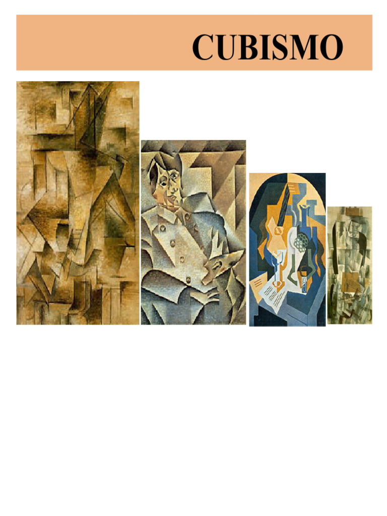 Historia y características del cubismo | PDF | Cubismo | Arte abstracto