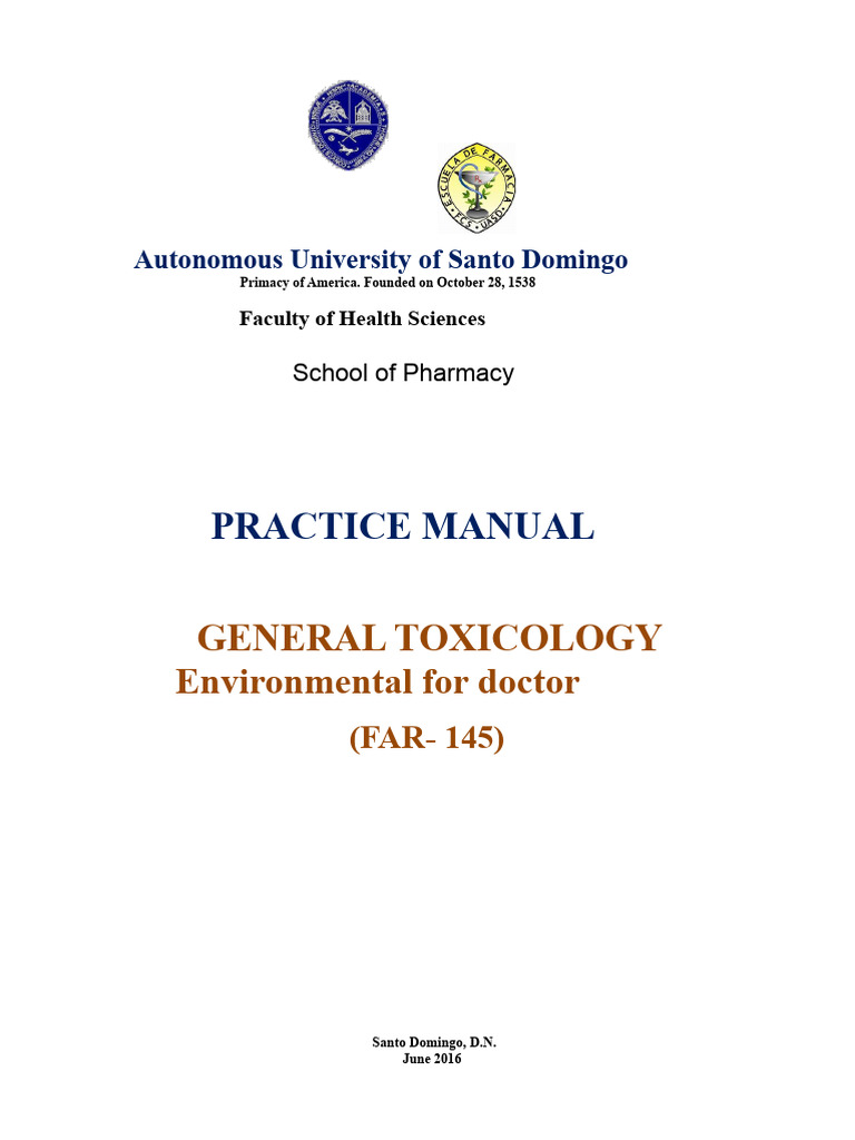 Toxicology Practice Protocol | PDF | Toxicology | Toxin