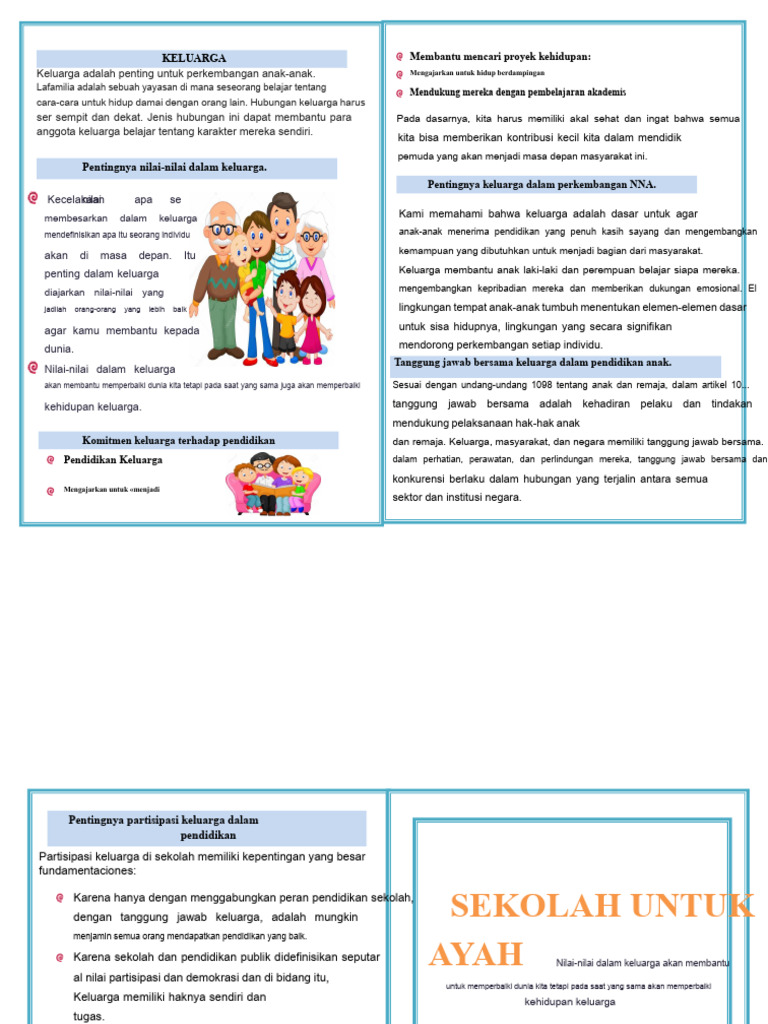 Peran Keluarga dalam Pendidikan Anak | PDF