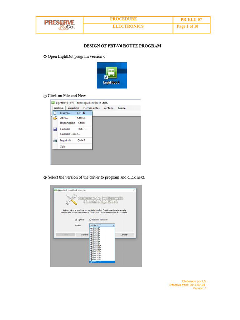 FRT-V6 Route Program Design Guide | PDF | Risk | Computing
