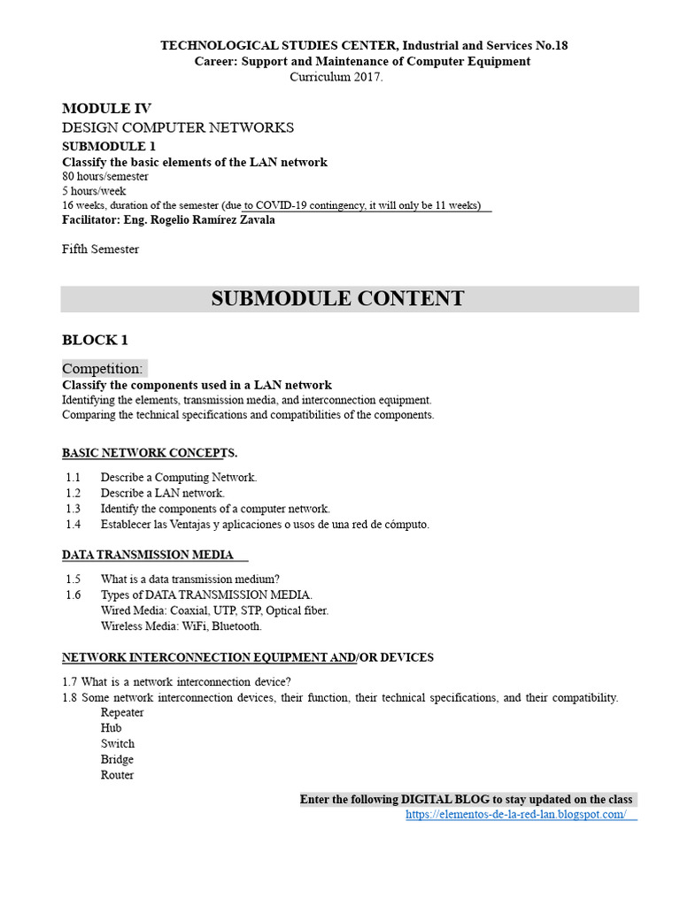 LAN Network Design and Budgeting Guide | PDF | Computer Network ...