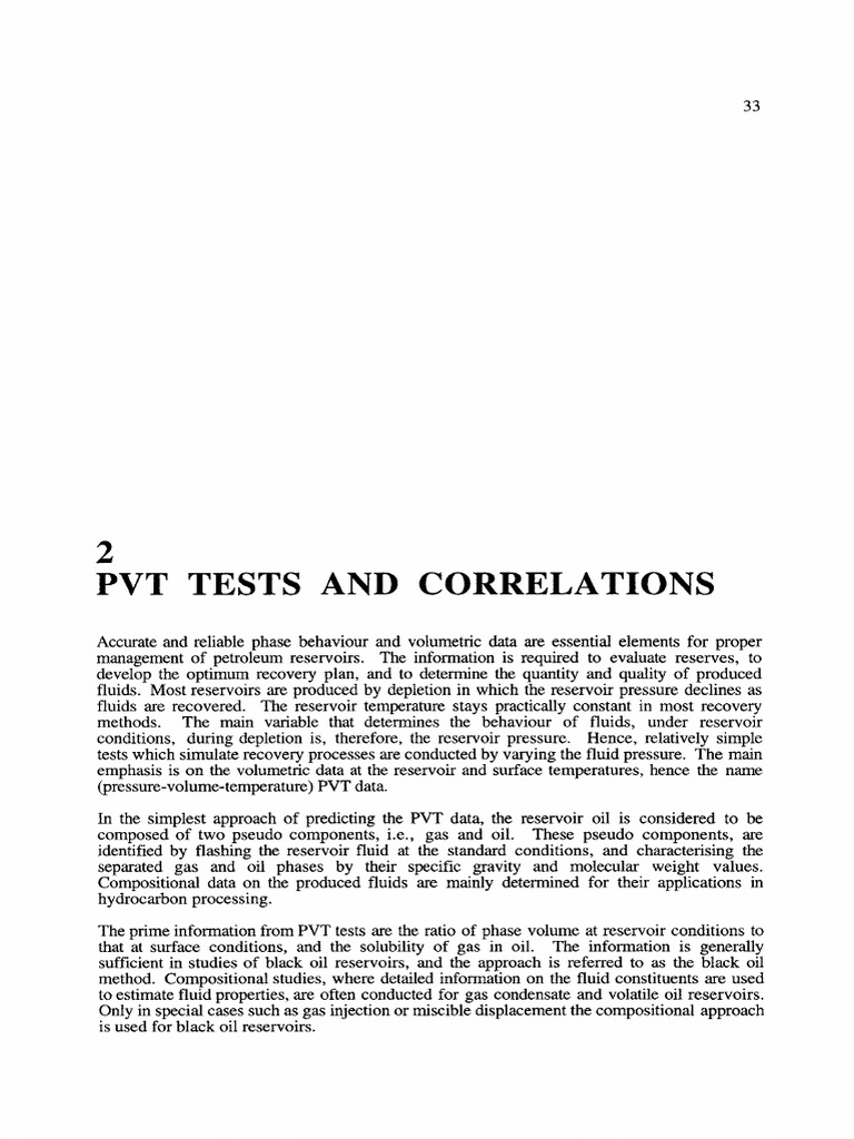 PVT and Phase Behaviour of Petroleum Res-trang-2-Trang-1 | PDF ...
