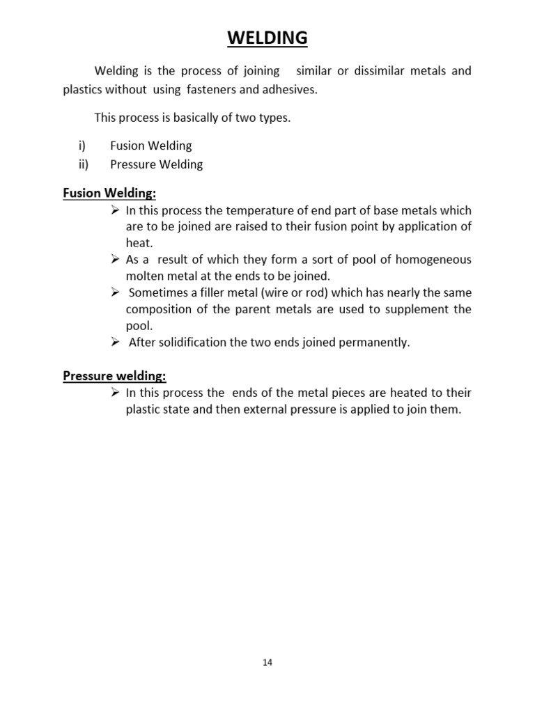 Overview of Welding Processes and Techniques | PDF | Welding | Construction