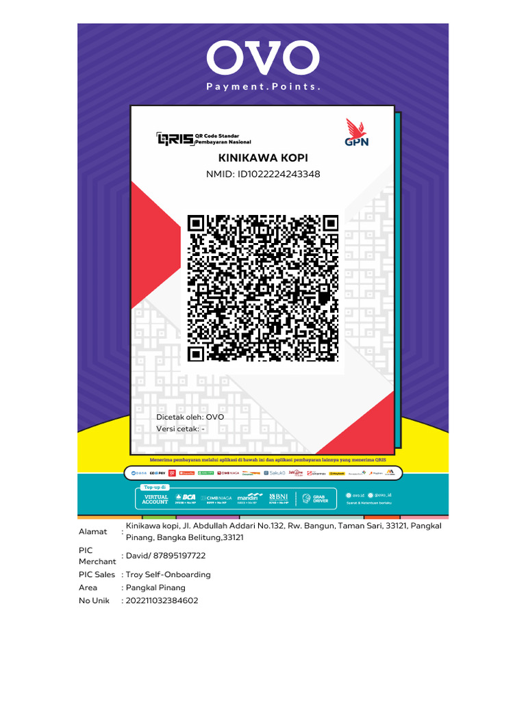 Qris Sticker | PDF