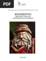 Regimento Biblioteca Escolar Carolina