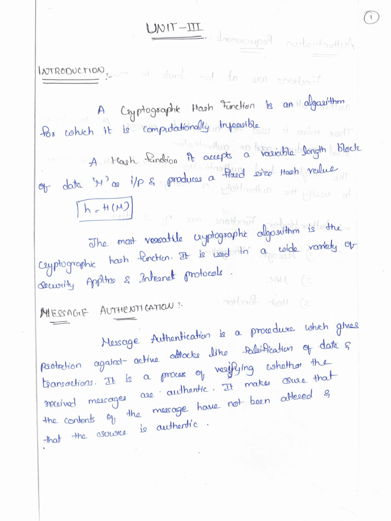 Cns Unit 3 Written | PDF