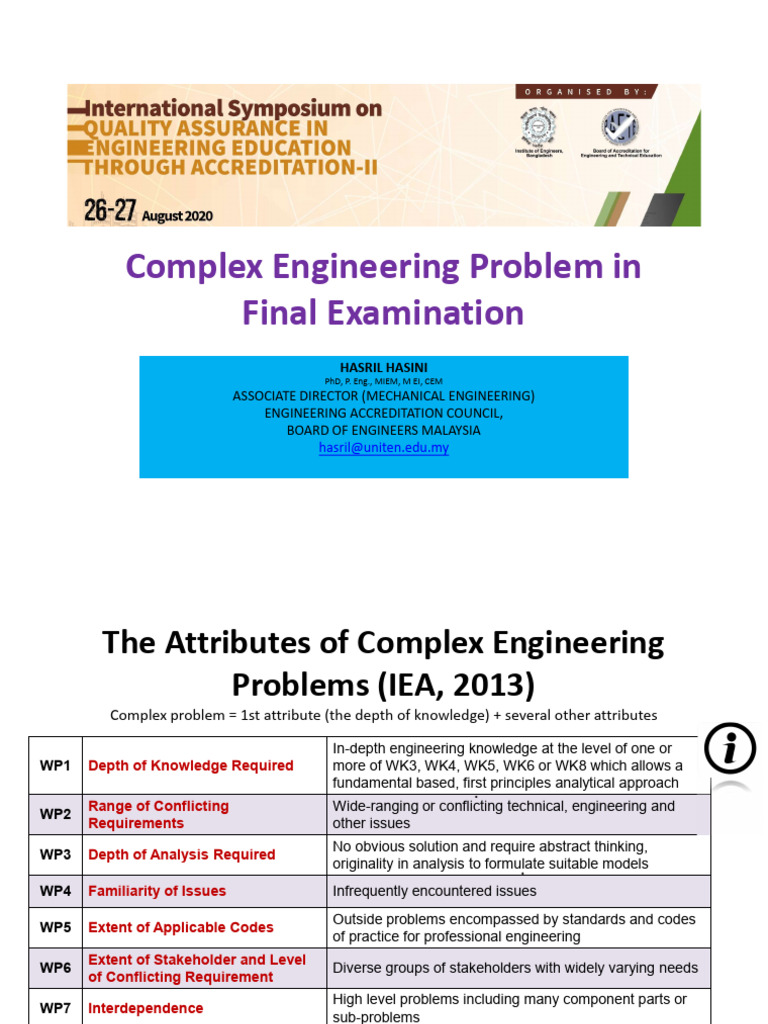 Complex Engineering Problem in Exam | PDF | Engineering | Combustion