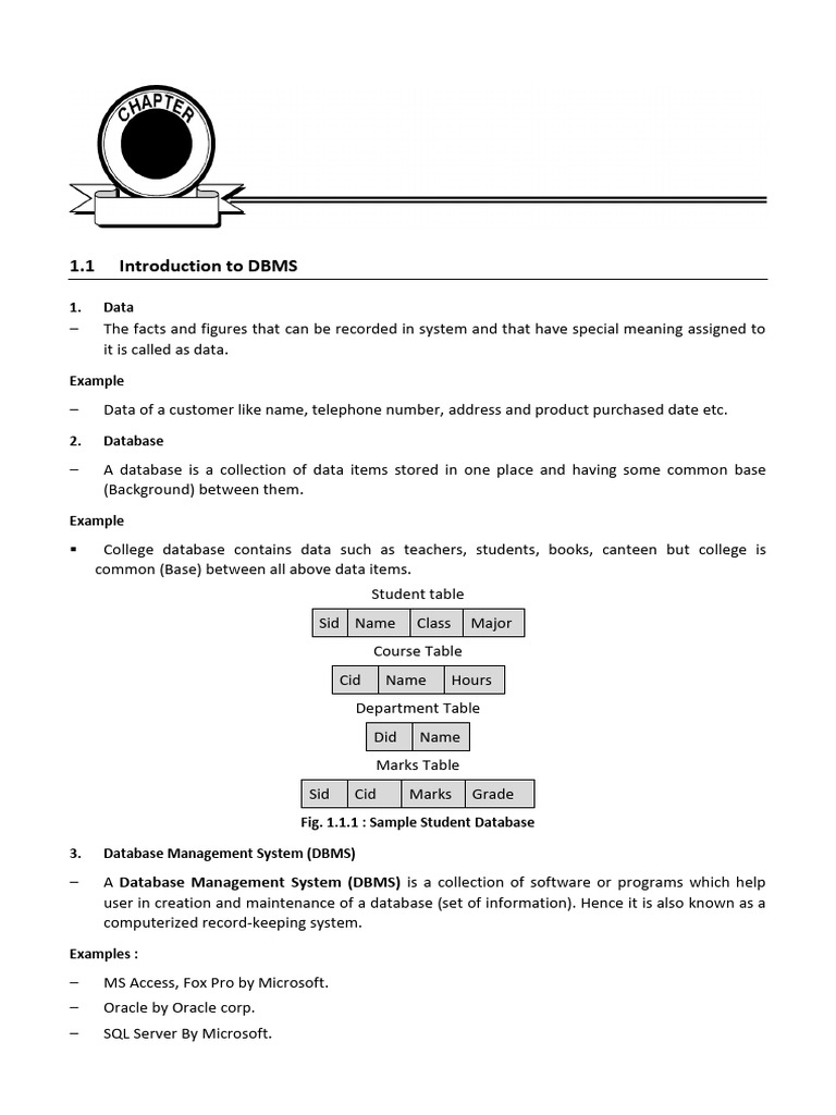 Introduction to Database Management Systems | PDF | Databases ...