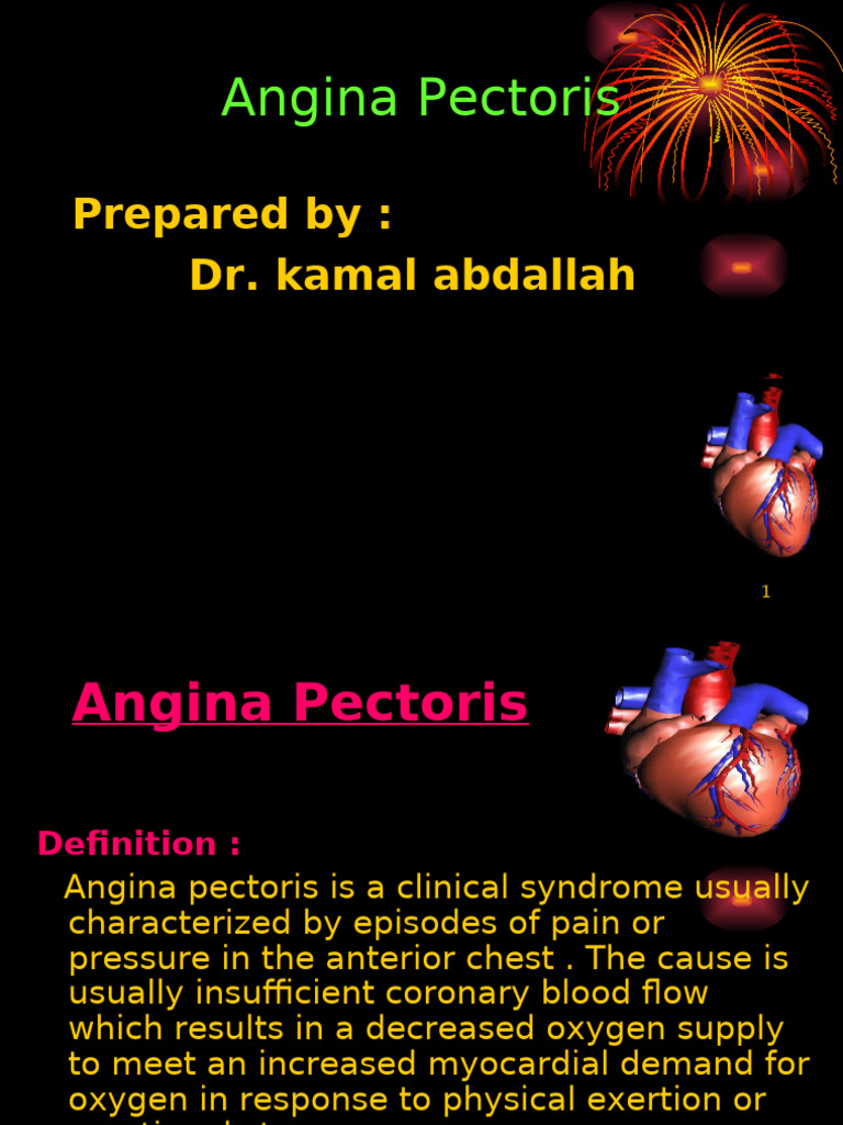 Angina Pectoris | PDF | Coronary Artery Disease | Ischemia