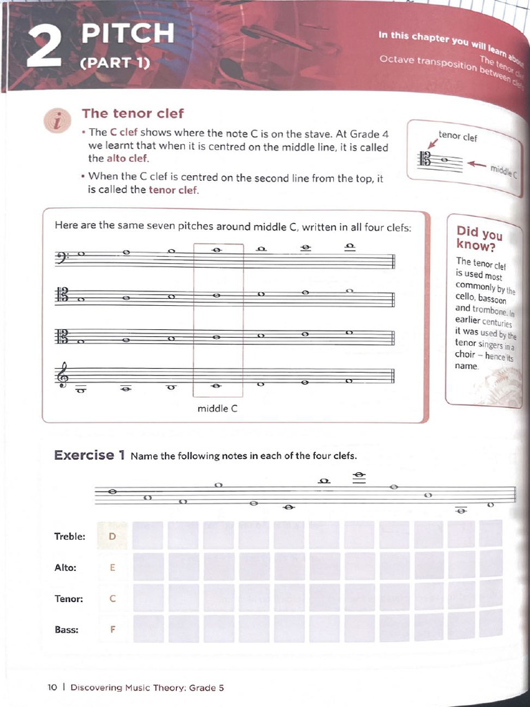 Grade5 Theory | PDF