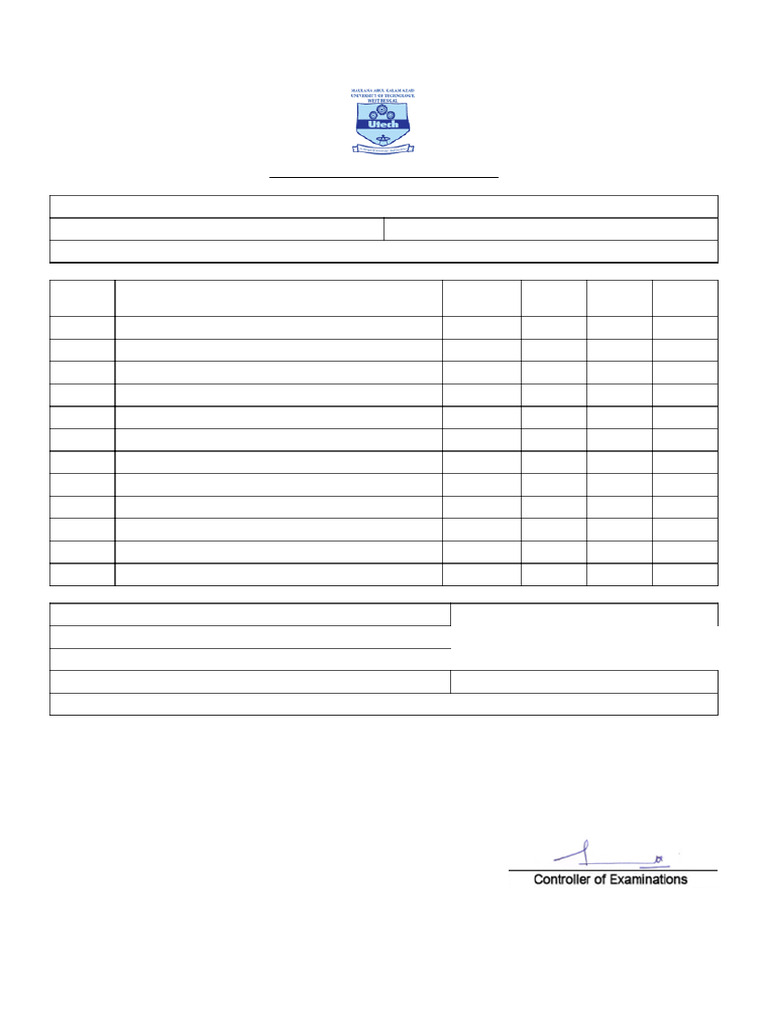Marksheet | PDF | Electronic Circuits | Electronic Engineering