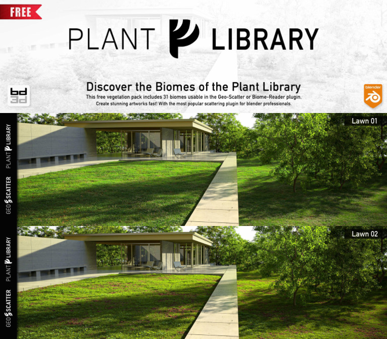 Geoscatter Plant Library Biomes | PDF