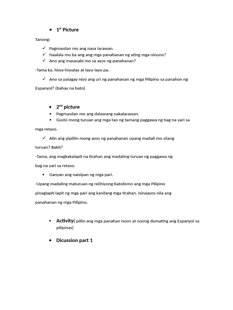 Script For Discussion in AP | PDF