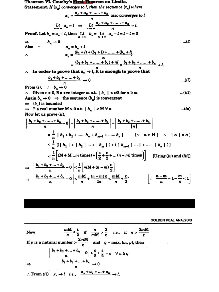Limt Theorem | PDF