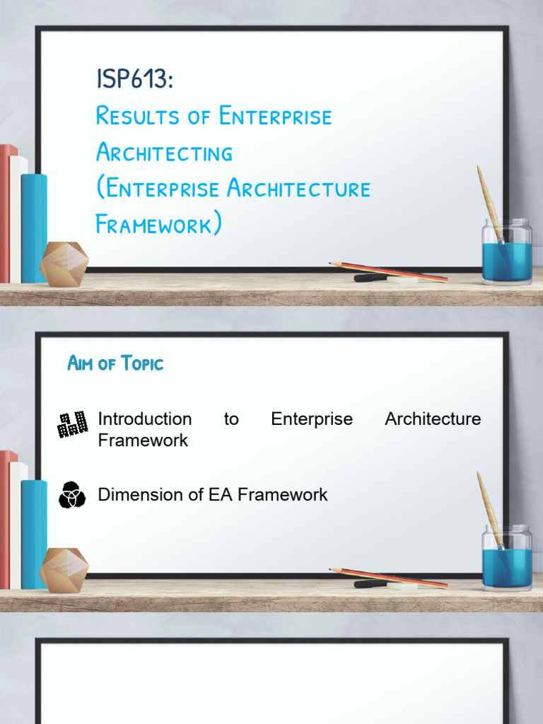 t2.2 - Ea Framework | PDF | Enterprise Architecture | Information Science