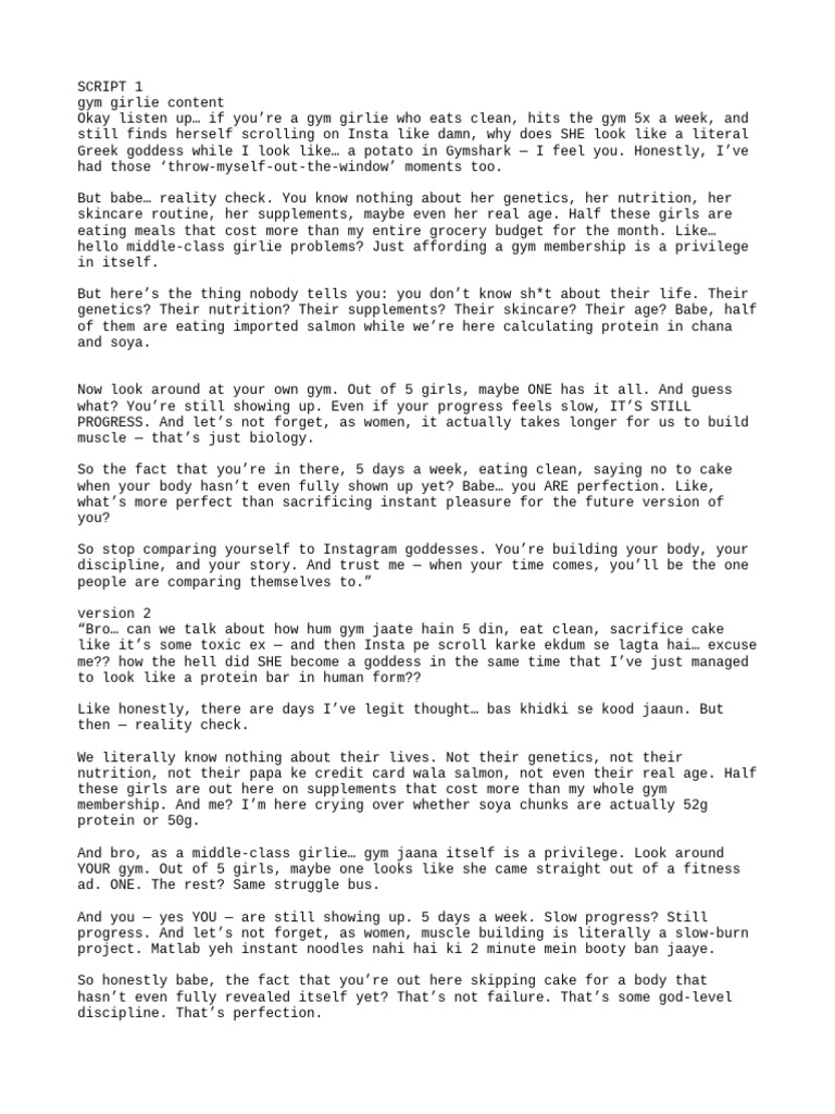 Script 1 | PDF