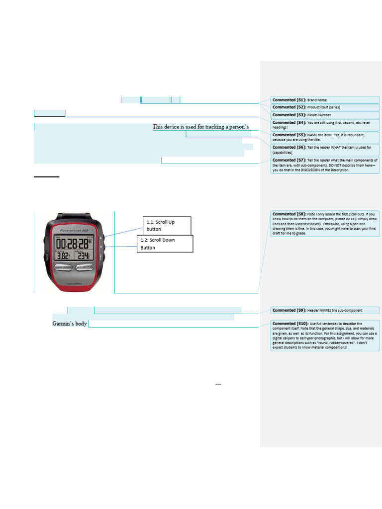 Garmin Forerunner 305 Overview | PDF