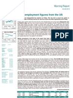 Weak Employment Figures From The US: Morning Report