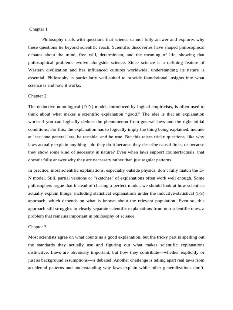 Understanding Scientific Explanation | PDF | Theory | Science
