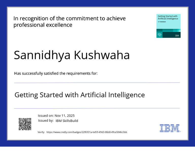 AI Fundamentals by IBM SkillsBuild | PDF