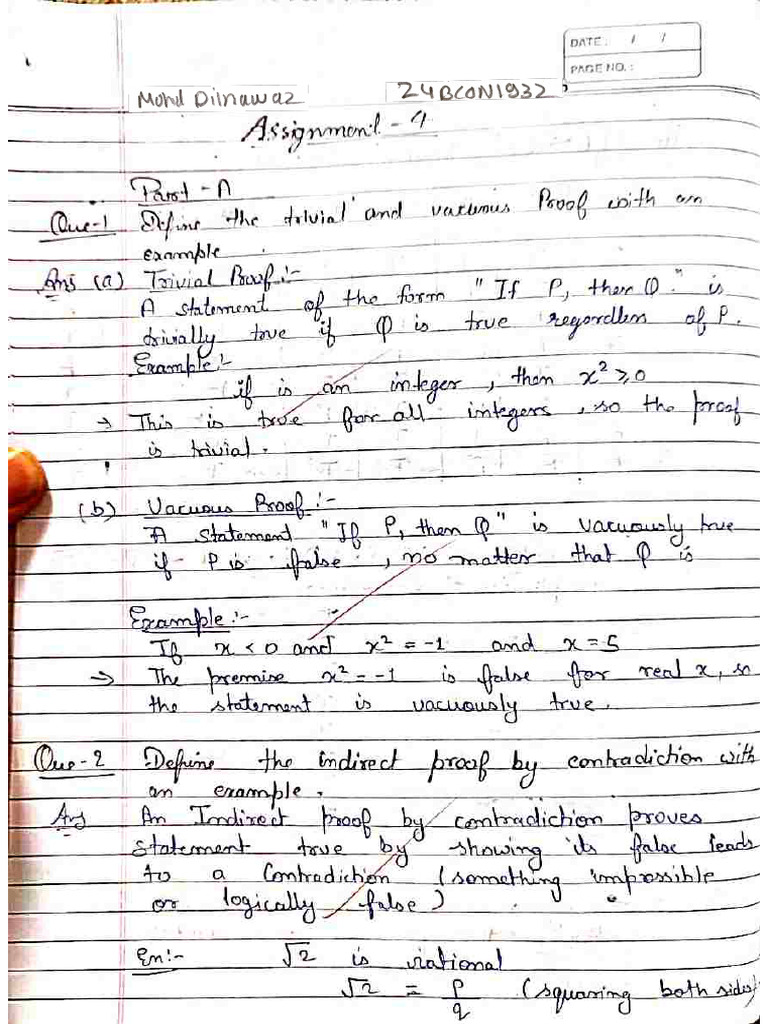 Maths Assignment 4 | PDF