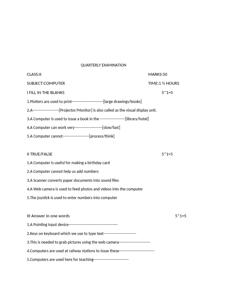Qua 2 Com | PDF