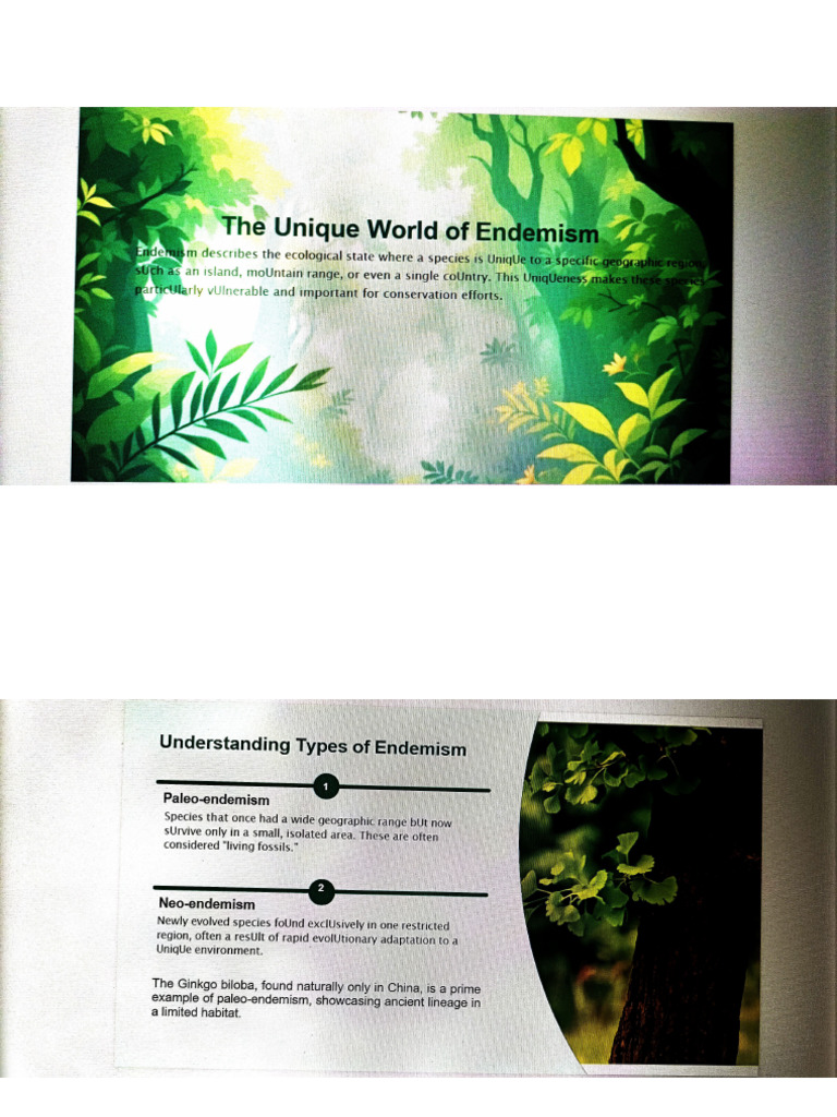 Endemism | PDF