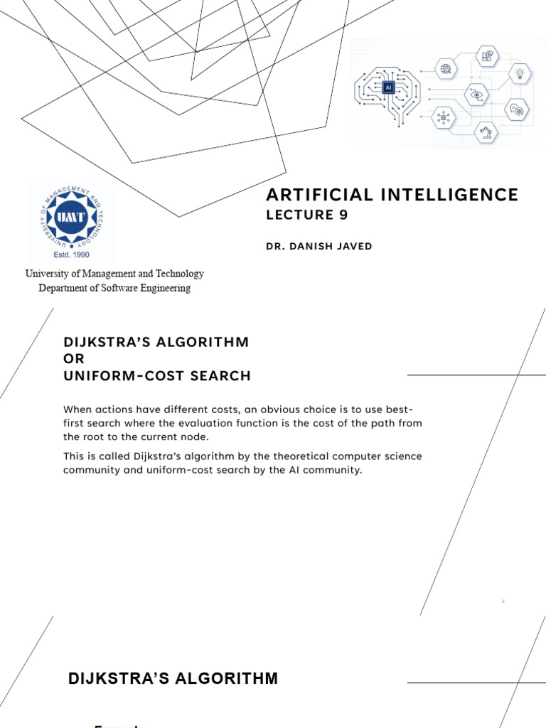 Dijkstra's Algorithm and Bidirectional Search | PDF | Artificial ...