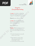Linen Change Procedure for Residents | PDF | Bed | Clothing