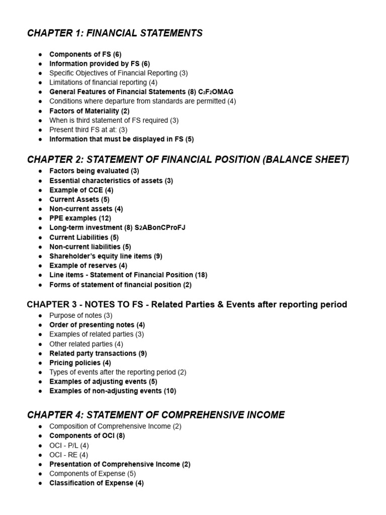 Financial Statements Overview Guide | PDF