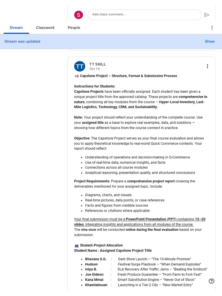 Capstone Project Submission Guide | PDF
